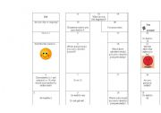 English worksheet: Personality board game