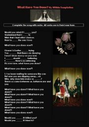 English Worksheet: What have you done by Within temptation