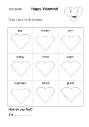 English Worksheet: Valentines day