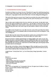 English Worksheet: brevet english