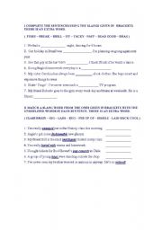 English worksheet: SLANG VOCABULARY