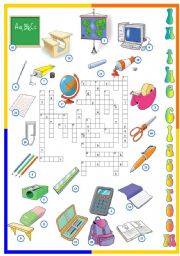 English Worksheet: In the Classroom