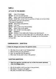 English worksheet: countable and uncountable