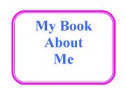 English Worksheet: My Book About Me