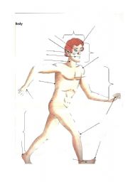 English Worksheet: Body parts
