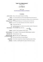 English Worksheet: Comedy - Waiting in Lines