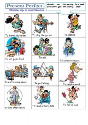 English Worksheet: Present perfect