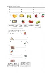 English worksheet: formative test