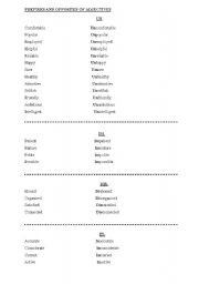 English Worksheet: prefixes and suffixes(-im,-un,-dis,-in)