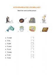 English worksheet: Food Matching