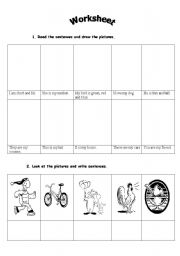 English worksheet: verb to be