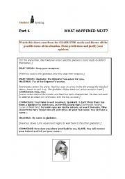 English Worksheet: making prediction