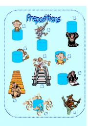 Monkey prepositions 