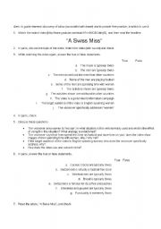 English worksheet: 