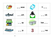 English Worksheet: phonics sh,ch,th BOARD GAME (CARD ) part2
