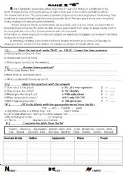 English Worksheet: two ready quizzes