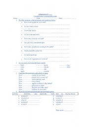 Countable and Uncountable nouns 