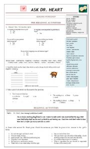 English Worksheet: Reading Strategies 