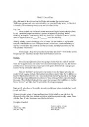 English Worksheet: Idioms Lesson Plans