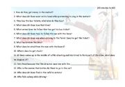 English Worksheet: MR BEANS HOLIDAYS (2nd part)