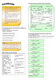 English Worksheet: Conditionals