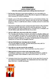 English worksheet: present perfect