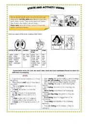 State and activity verbs