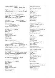 English worksheet: High School Musical - 