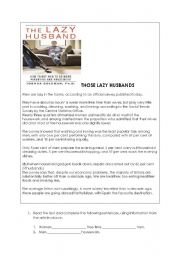 English Worksheet: a sample exam