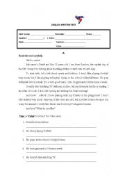 English Worksheet: Likes/dislikes