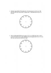 English Worksheet: Elasp Time