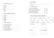 English Worksheet: pizza and ingredients
