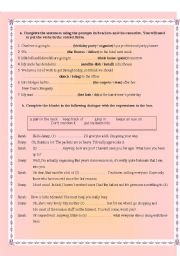 English Worksheet: A Causative form test