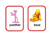 Cartoon animal flashcards (5/5)