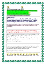 English Worksheet: e- mail writing page 2