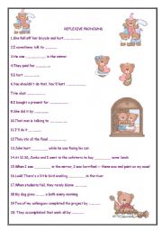 REFLEXIVE PRONOUNS EXERCISES