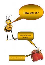 English Worksheet: Bee Movie