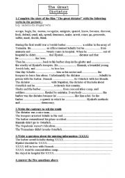 English Worksheet: The great dictator (Charle Chaplin)