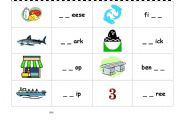 English Worksheet: Phonics sh ch th wh + BOARD GAME (new version) 4pages