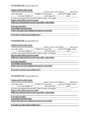 English Worksheet: Supersize me