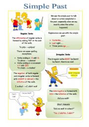 English Worksheet: Simple Past