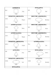 English worksheet: Way of dividing 15 students into groups (either of 3 or 5)