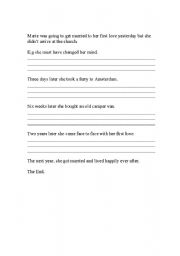 English Worksheet: Practice of modal perfect