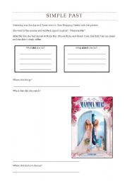 English Worksheet: Simple Past