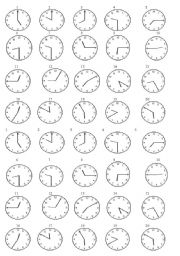 English Worksheet: Time