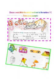 English Worksheet: HAVE GOT-DESCRIPTION  OF A CAT- WHAT AM I?LOOK AT THE PICTURES AND FILL IN THE BLANKS