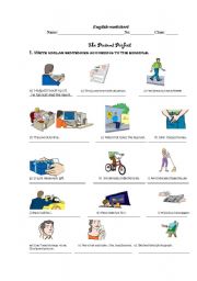 English Worksheet: Present perfect