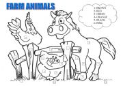 English Worksheet: Farm animals