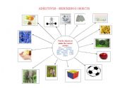 English worksheet: ADJECTIVES-DESCRIBING OBJECTS