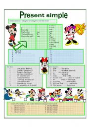 English Worksheet: Present simple - revison 